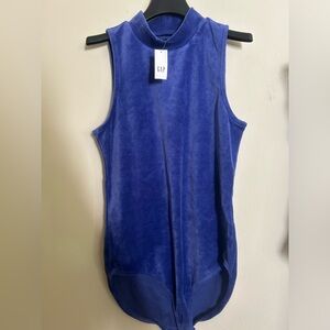 NWT velvet Gap Bodysuit size medium